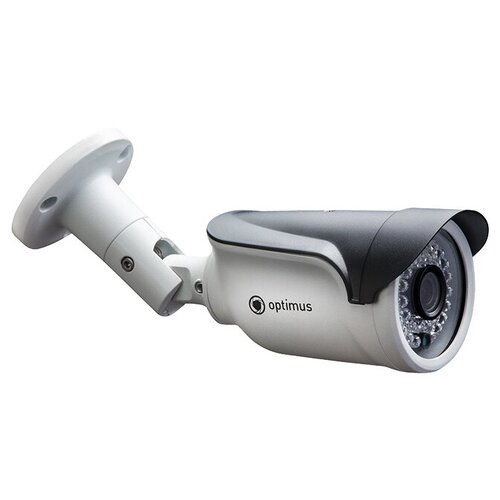 Камера видеонаблюдения  optimus AHD-H014.0(3.6) белый/черный