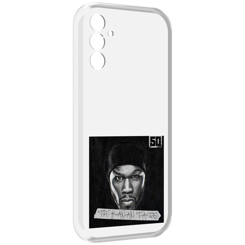 Чехол MyPads 50 Cent - The Kanan Tape для Samsung Galaxy M13 задняя-панель-накладка-бампер