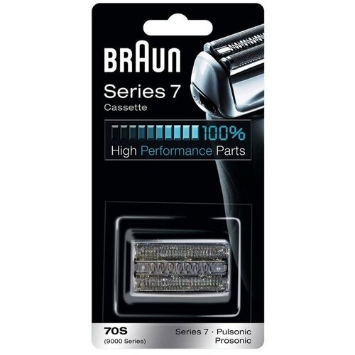 сетка режущий блок для бритв braun 70b pulsonic series 7 81631165 Сетка и режущий блок Braun 70S для электробритв Series 7