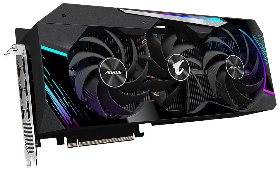 Видеокарта GIGABYTE AORUS GeForce RTX 3080 MASTER 10G GV-N3080AORUS M-10GD rev 30 Retail