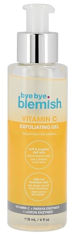 Гель для лица `BYE BYE BLEMISH` Скатка с витамином C (отшелушивающий) 118 мл