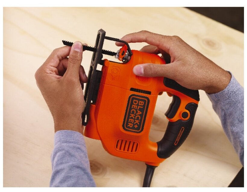 Электролобзик BLACK+DECKER KS701PEK, 520 Вт - фотография № 5