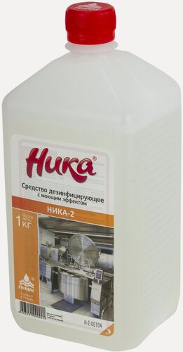 Изображение товара Упаковка 6 шт. Средство дезинфицирующее 1 кг, НИКА-2