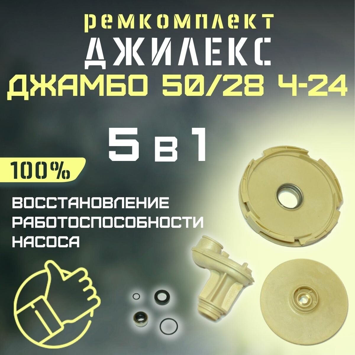 Ремкомплект Джилекс Джамбо 50/28 Ч-24 (RMKDZH5028Ch24)