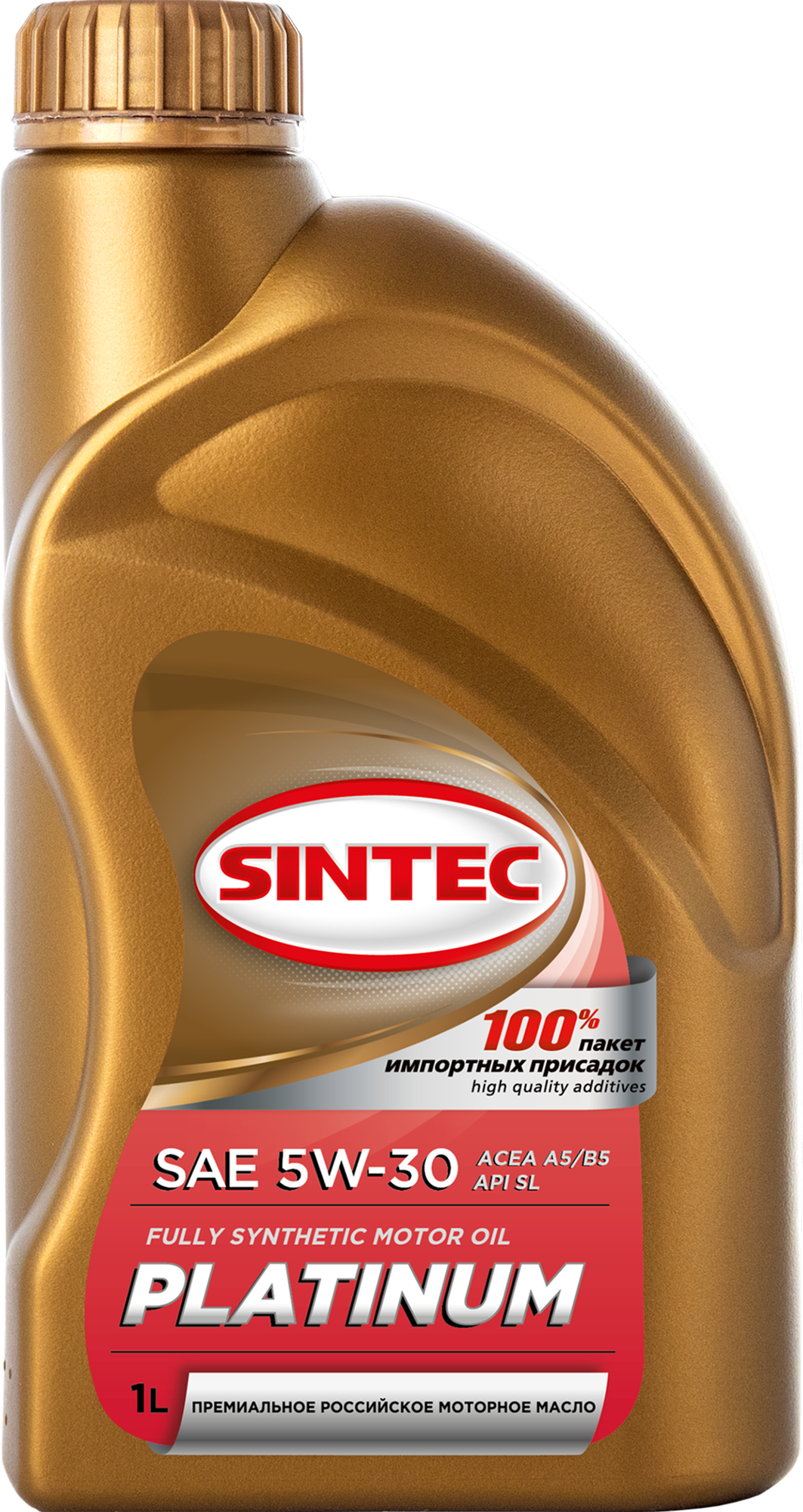 Масло моторное SINTEC Platinum 7000 5W-30 A5/B5 SL, синтетическое, 1л