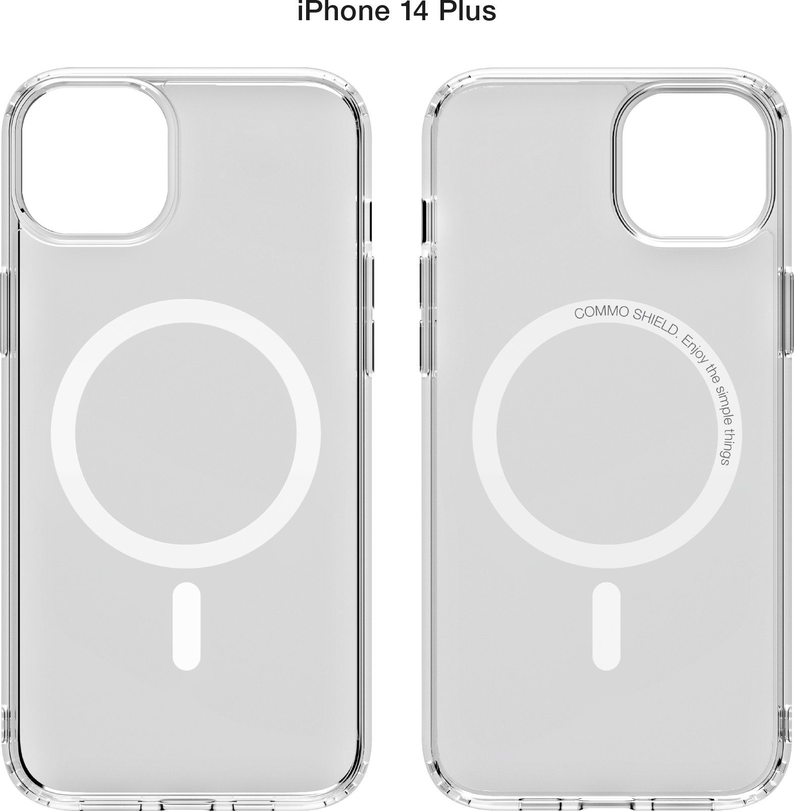 Чехол COMMO Shield Case для iPhone 14 Plus с поддержкой беспроводной зарядки