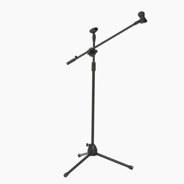 Music Life Микрофонная стойка Music Life напольная, под два микрофона, h=150 см, d микрофона 2.5 см