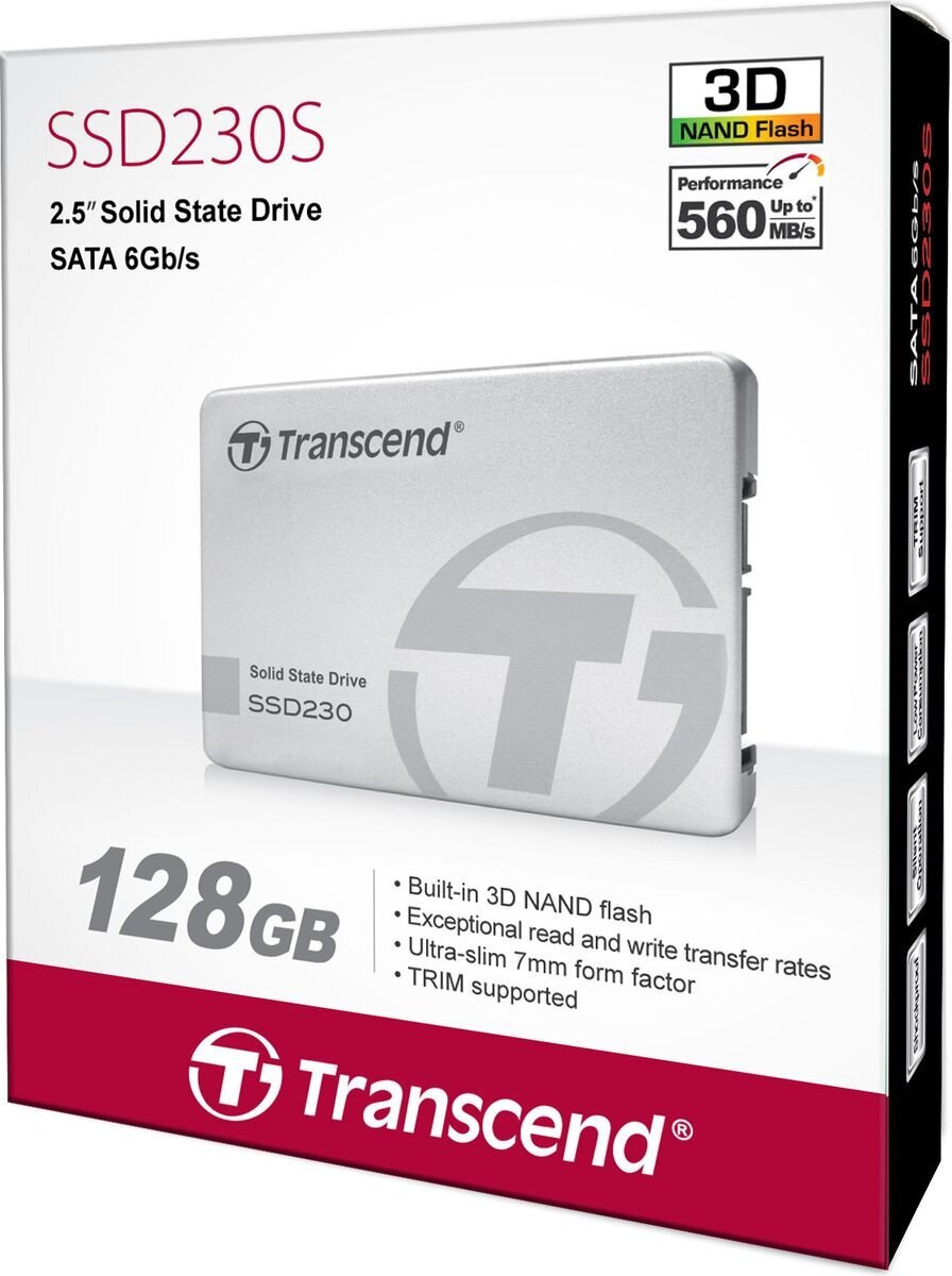 Твердотельный накопитель Transcend SSD230S 128 ГБ SATA TS128GSSD230S