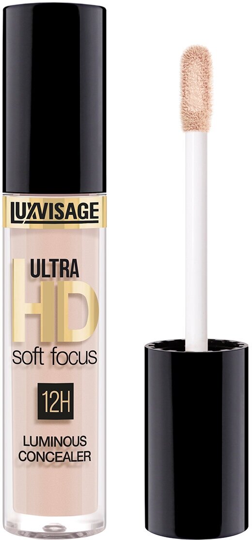 Консилер светоотражающий LUXVISAGE ULTRA HD soft focus 12H тон 12 Nude