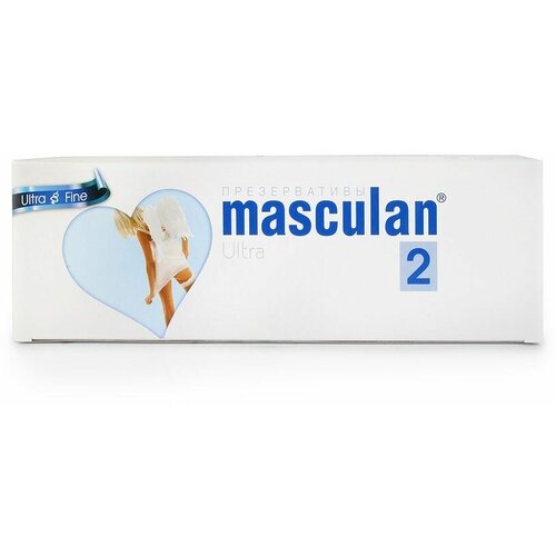 Ультратонкие презервативы Masculan Ultra 2 Fine с обильной смазкой - 150 шт. masculan ultra tutty frutty презервативы ароматизированные