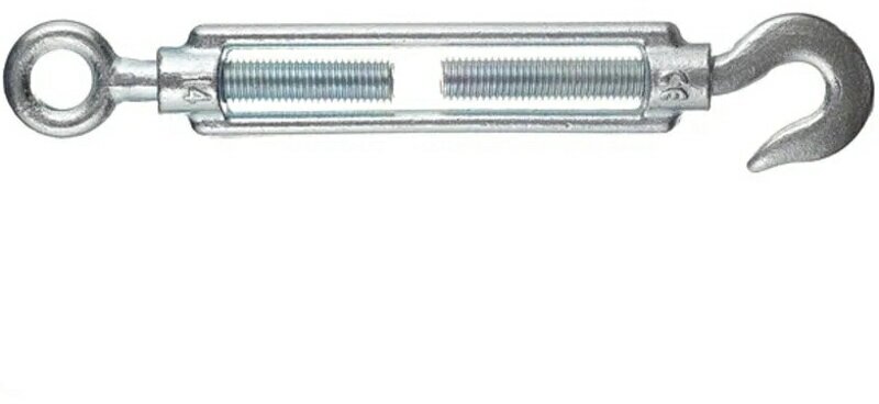 Талреп крюк-кольцо DIN1480 M14 для изменения длины и натяжения тросов и цепей