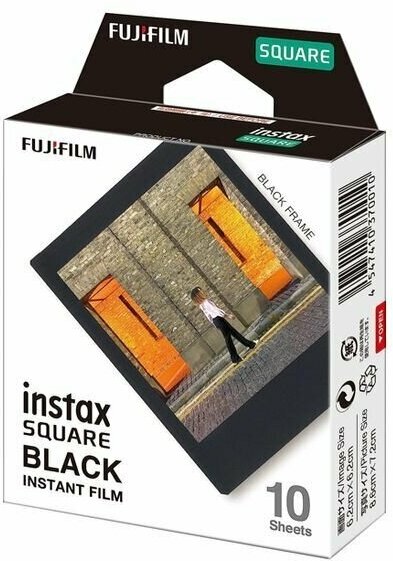 Картридж для Fujifilm Instax Square, Black Frame