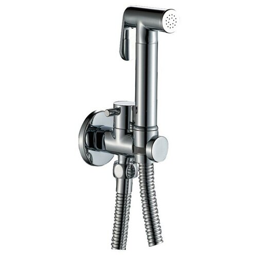 Гигиенический душ без смесителя Haiba HB5501, хром лейка металлическая