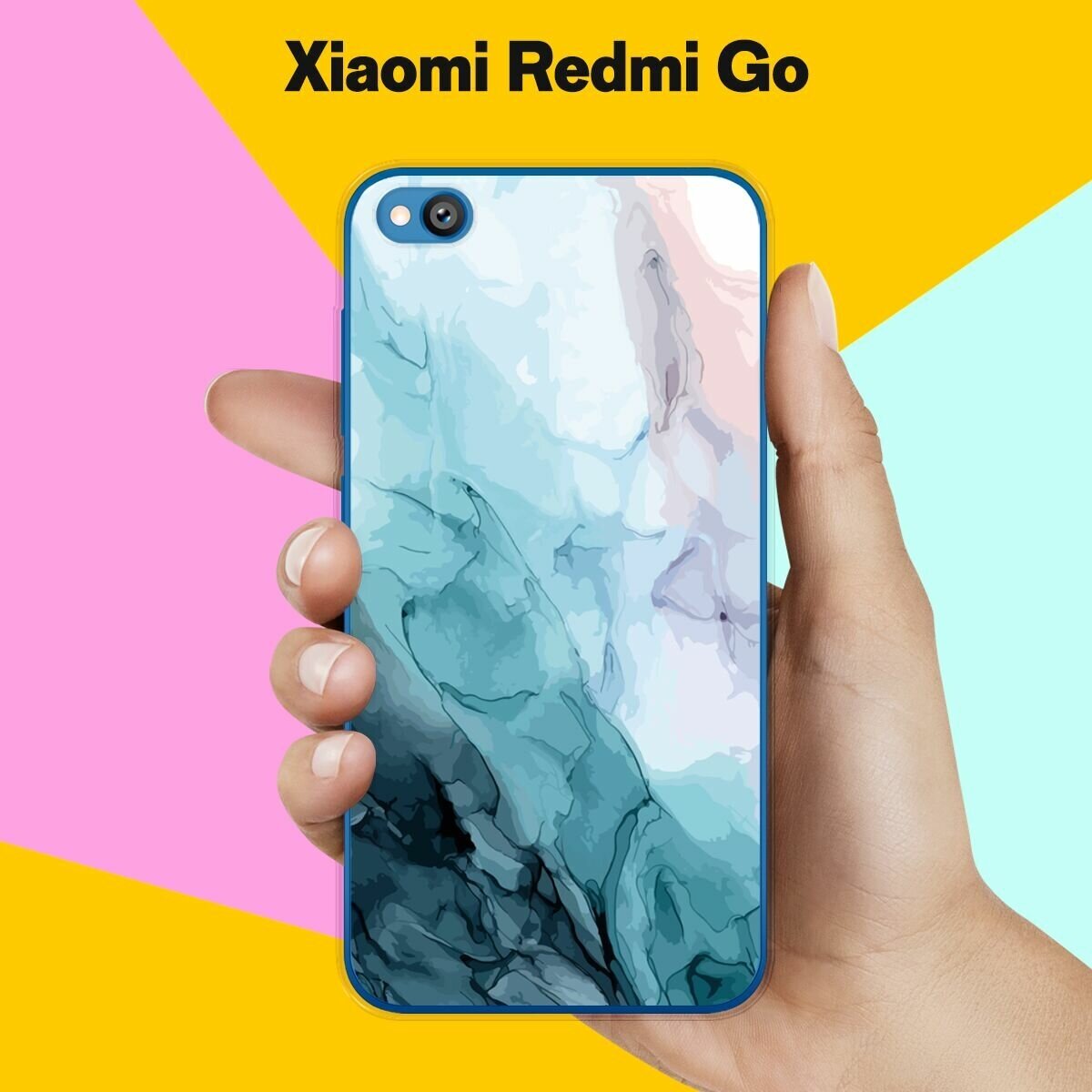 Силиконовый чехол на Xiaomi Redmi Go Акварель / для Сяоми Редми го