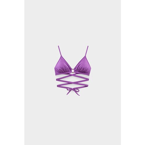 фото Лиф треугольник love stories, размер 80a/b, фиолетовый