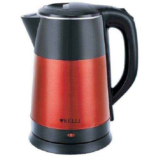 Чайник электрический Kelli KL-1374 18 л 2200 Вт двойные стенки металл-пластик красный 138000₽