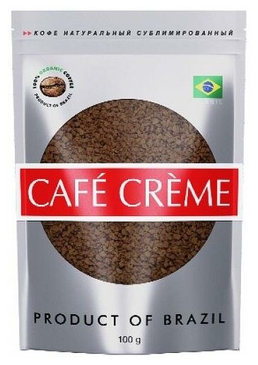 Кофе Cafe Creme растворимый сублимированный, 100гр - фото №2