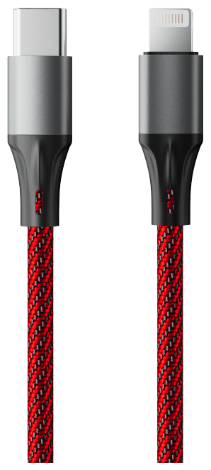 Кабель Accesstyle CL30-F100M Red-Black - фото №1