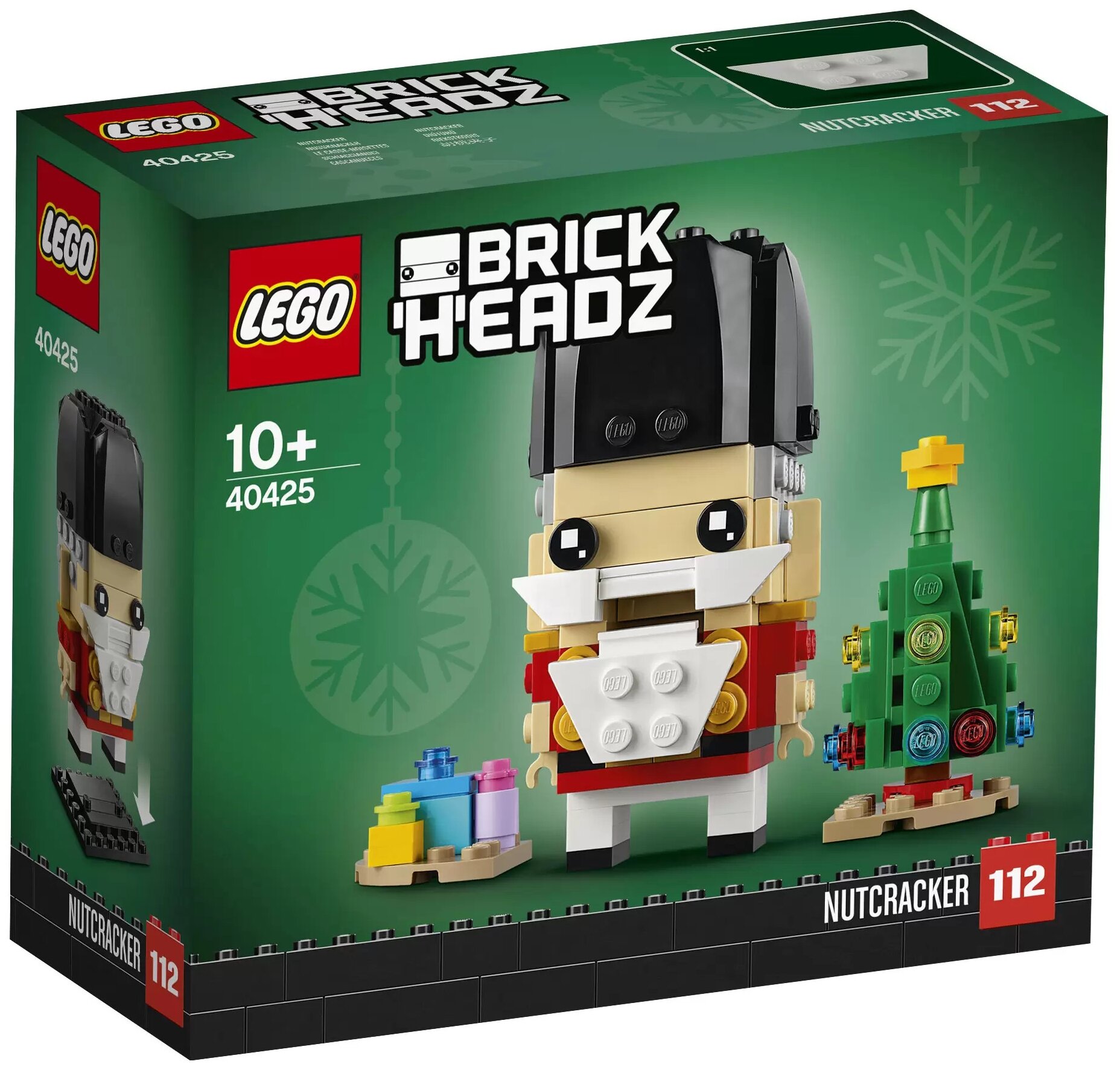 Конструктор LEGO BrickHeadz 40425 Щелкунчик