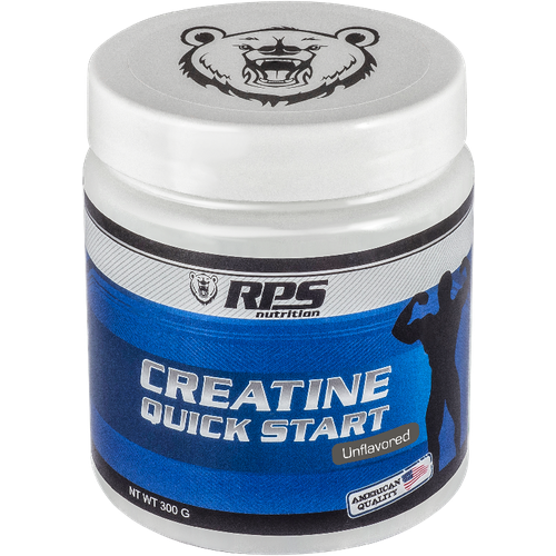 RPS Creatine Quick Start, 300 гр (виноград) креатин rps nutrition creatine 500 гр