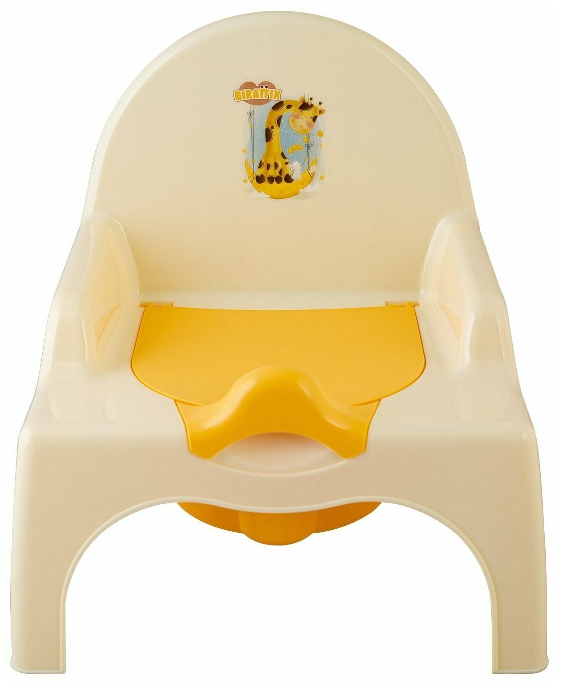 Горшок-стульчик детский Жирафик (арт.13873) Полимербыт - фотография № 4