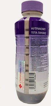 Изображение товара Нутрикомп гепа ликвид 500мл (шоколад)