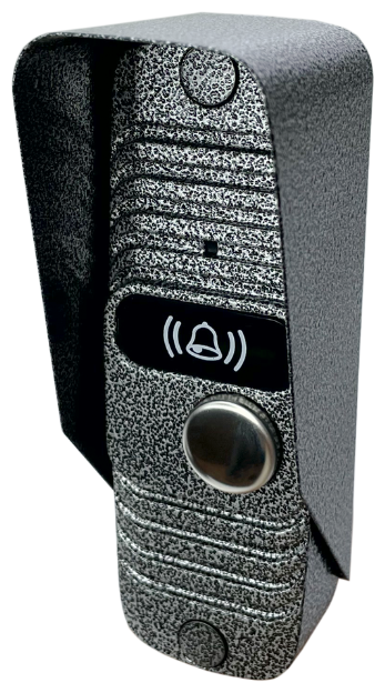 Вызывная панель видеодомофона PAL ночного видения со встроенным накопителем энергии серебряный антик