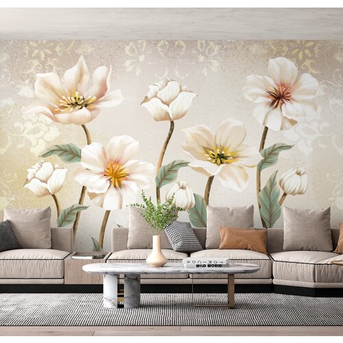 Бесшовные фотообои и фрески 