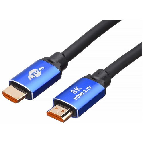 Кабель HDMI ATcom AT8888 Metal, VER 2.1, 2 м видеокабель цифровой или видеопереходник atcom at8888