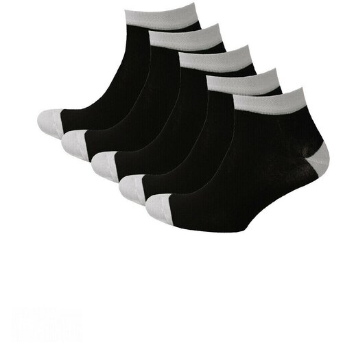 фото Мужские носки status, 5 пар, укороченные, размер 27, серый, черный