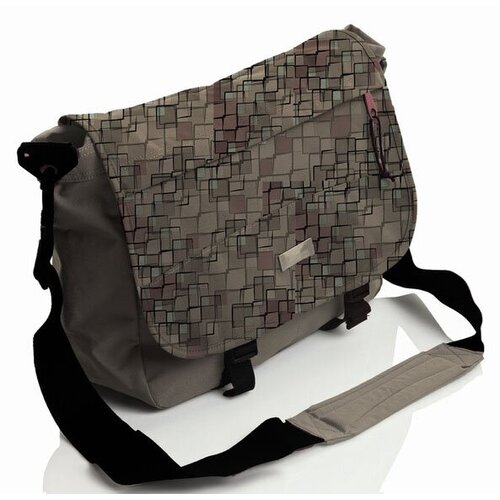 Сумка Faber-Castell, текстиль, коричневый