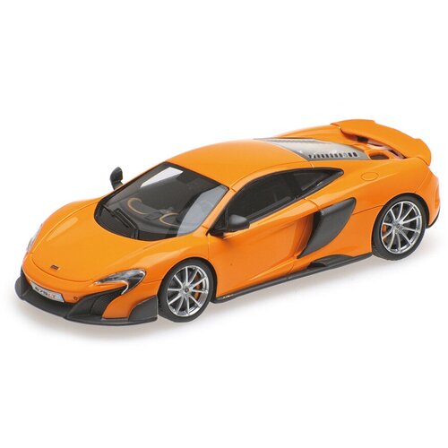Машина Kinsmart McLaren 675LT (металлическая, инерционная) оранжевый 1:36