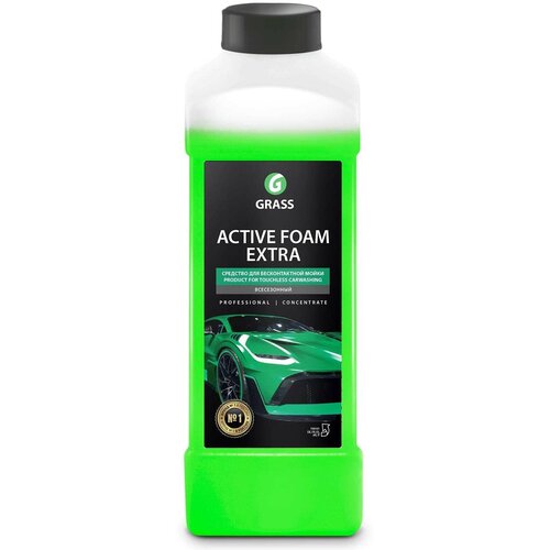 Автошампунь GRASS Active Foam Extra 1л для безконтактной мойки