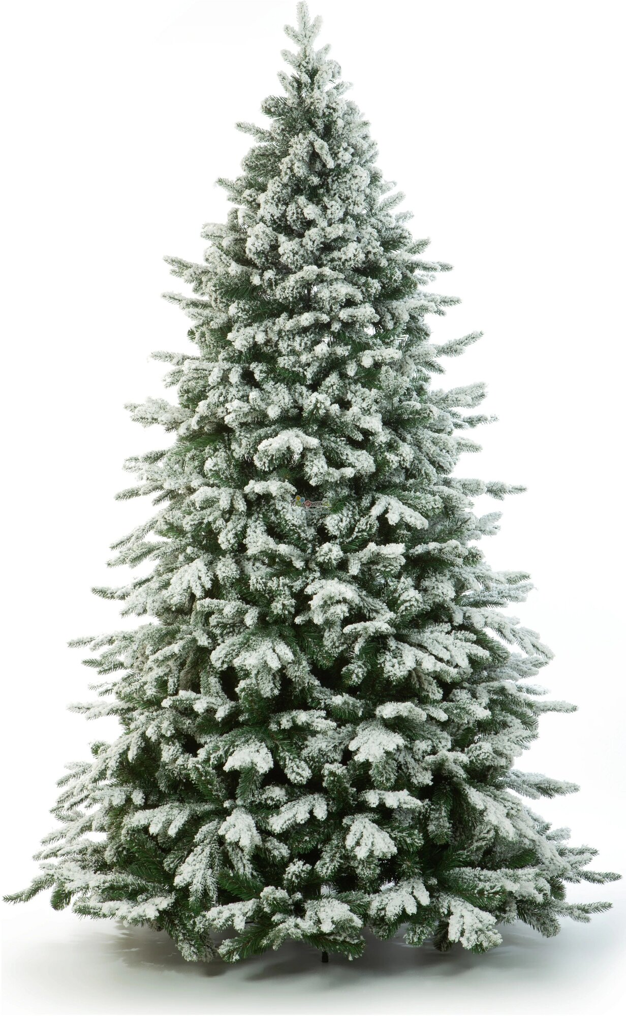 Crystal trees Ель искусственная Амати в снегу 3 м