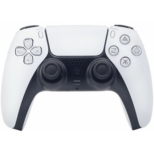 Геймпад совместимый с Playstation 4, дизайн PS5, белый