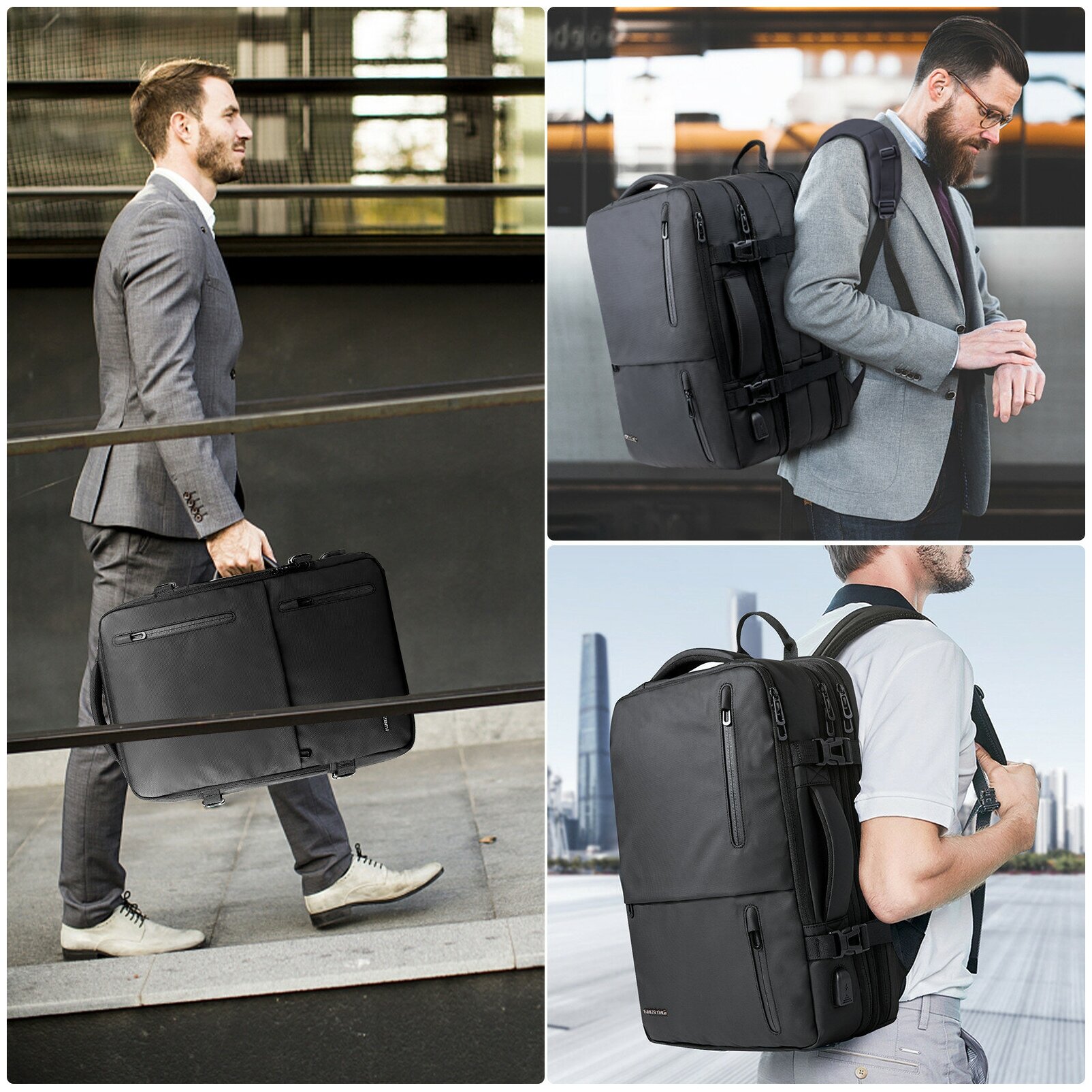 Дорожный рюкзак для командировок и путешествий, рюкзак для ноутбука с .