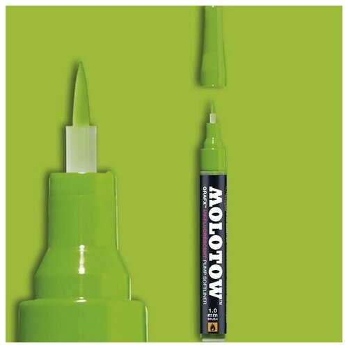 Маркер спиртовой Molotow GRAF-X UV 1мм Флуорисцентный Зеленый 02 кольца graf кольцов obkl 4 s