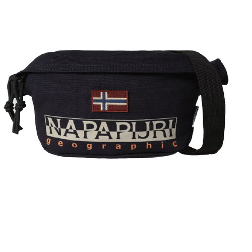 фото Сумка на пояс napapijri hering waist bag 2 blue marine