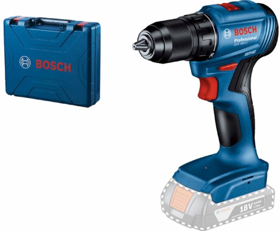 Аккумуляторная дрель-шуруповерт Bosch GSR 185-LI (соло) 06019K3003