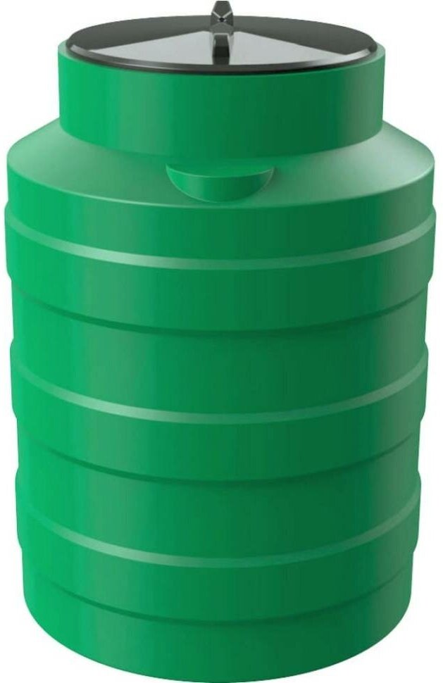 Емкость Polimer group V 100 литров зеленая - фотография № 5