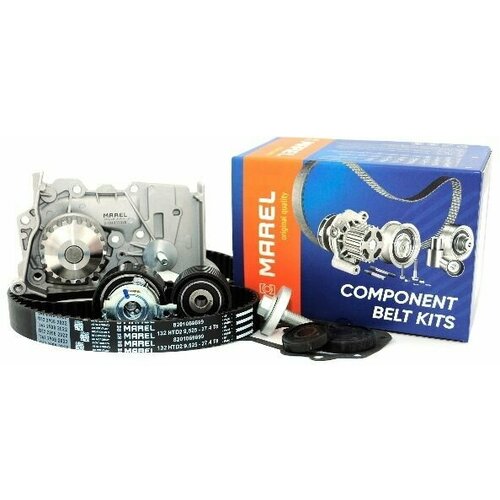 Комплект ГРМ с водяным насосом MAREL MKWP007 RENAULT 16v MAGNUM