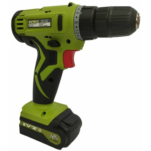 Аккумуляторный шуруповерт IVT CSD Li-12-RC 481500₽