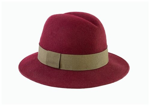 Шляпа Antonio Marras, шерсть, утепленная, размер M, бордовый