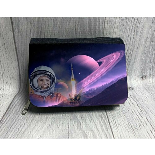 фото Кошелек , синий, белый migom