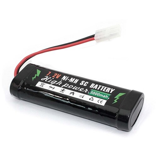 Аккумулятор Ni-Mh 7.2V 5000 mAh AA 134.5*41*25 разъем KET-2P