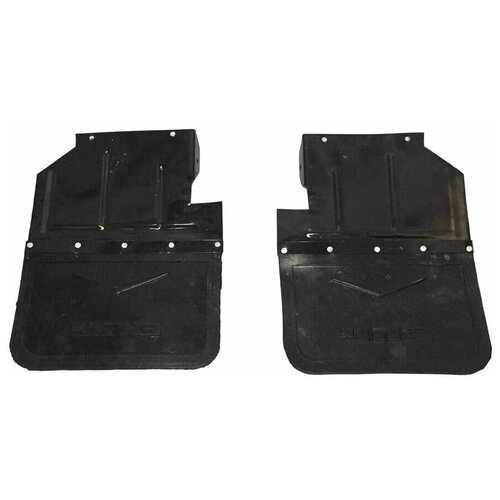 Брызговики в сборе с кронштейном передние УАЗ 469 комплект 2 шт