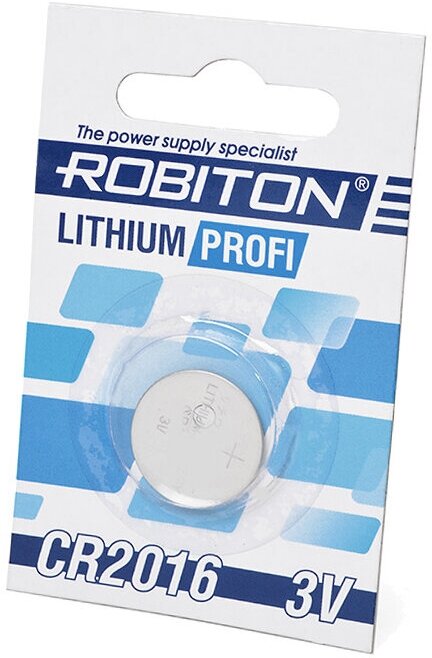 Батарейка ROBITON Lithium Profi CR2016