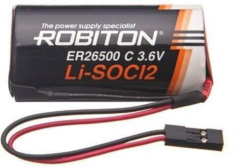 Батарейка Robiton ER26500-DP С с коннектором