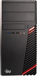 Компьютер IRU Home 310H6SM, Intel Core i3 12100, DDR4 16ГБ, SSD 256ГБ, Intel UHD Graphics 730, Free DOS, черный (1901009)