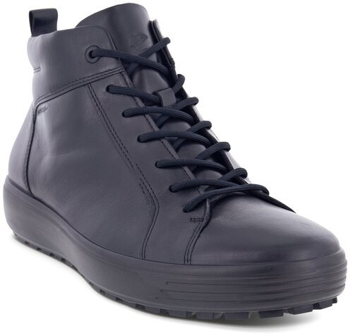 Кеды высокие ECCO SOFT 7 TRED M, черный, 40